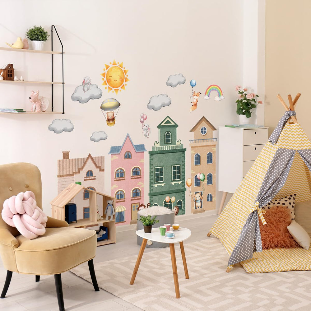 ZARROUEA multi-piece set fits large walls with vivid storytelling