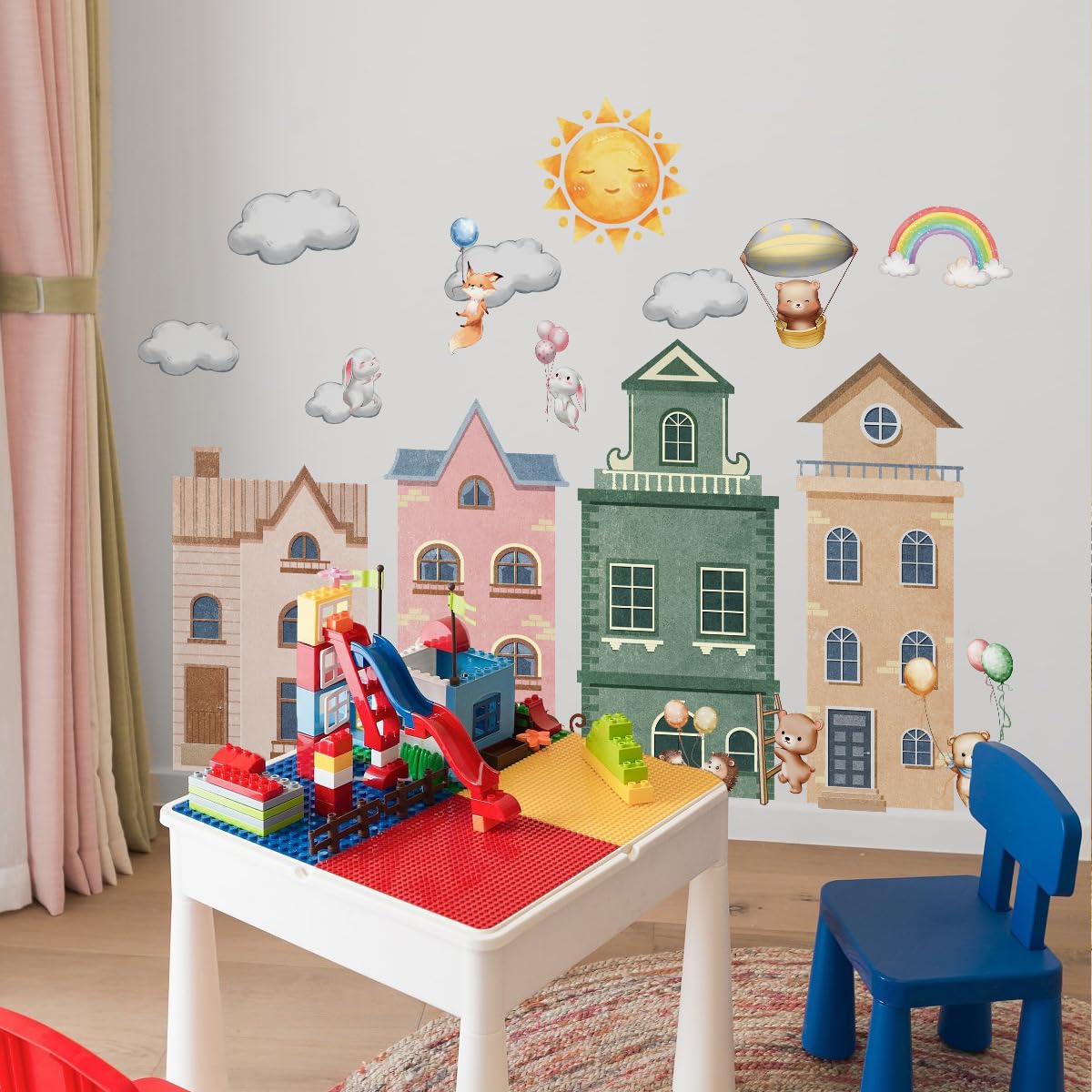 ZARROUEA self-adhesive decals apply easily to doors, windows, and more