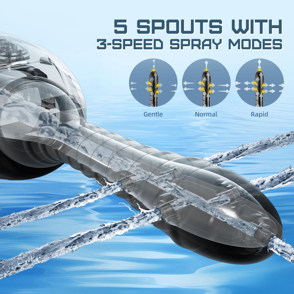 Zatsaog Anal Douche 5 spouts for thorough circle coverage