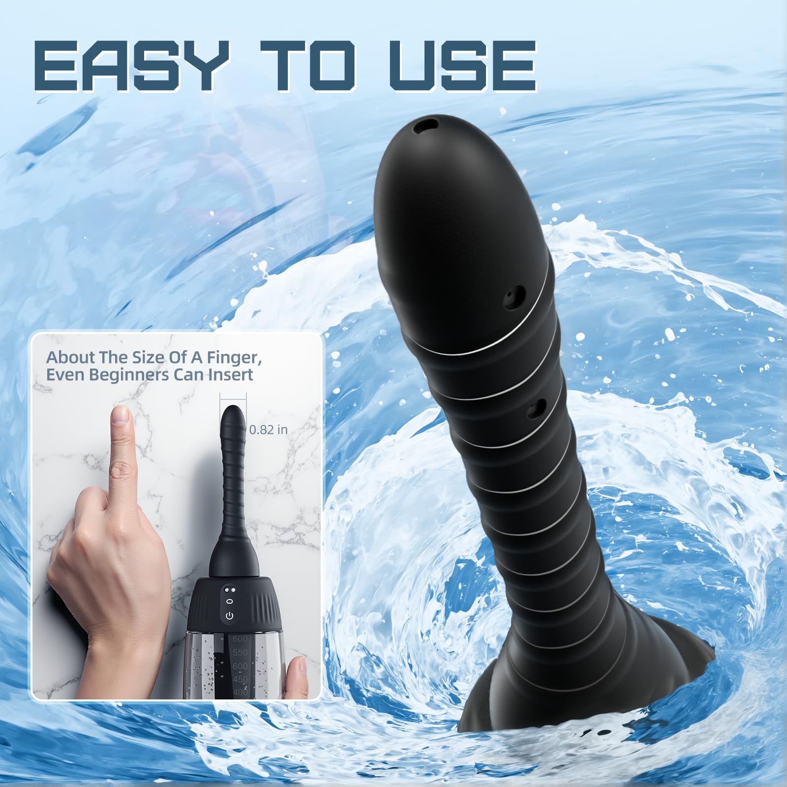 Zatsaog Anal Douche anti-backflow valves prevent leakage