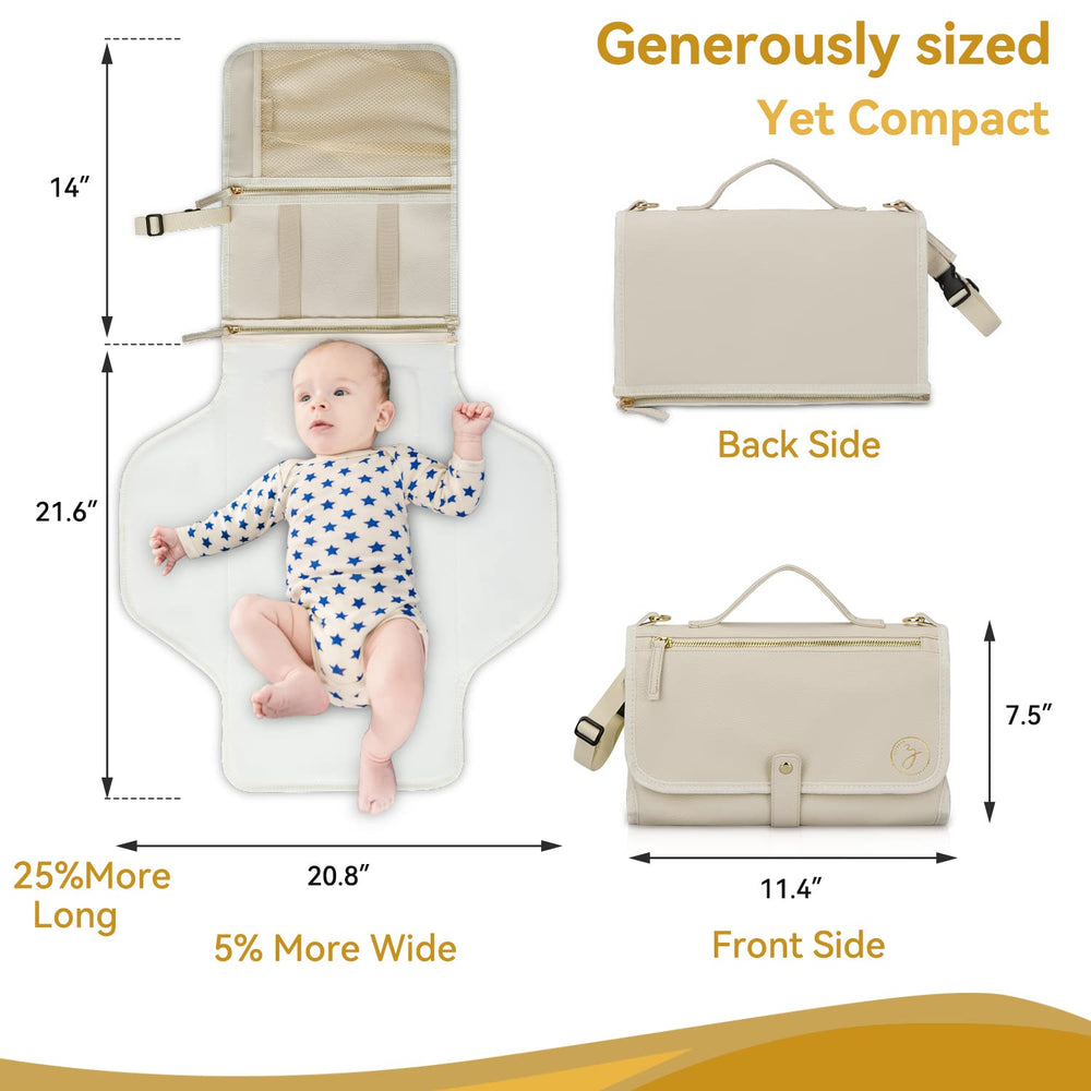 Zaveena waterproof outer surface wipes clean easily.