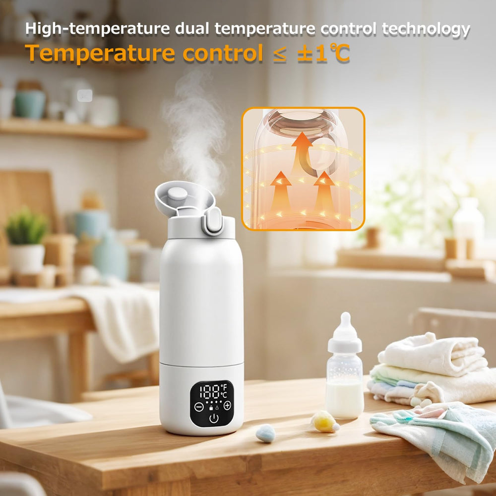 Zcargel 90-second circular heating delivers warm milk quickly on the go.