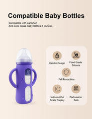 ZCH sleeve ergonomic handle aids small hands during feeding