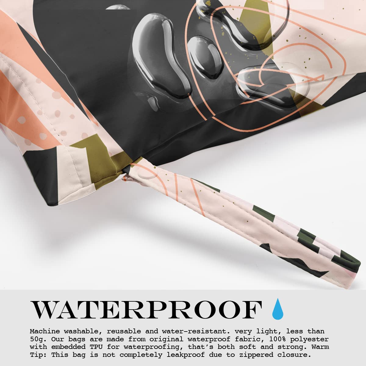 zcyxuuw makeup bag waterproof keeps cosmetics safe during travel