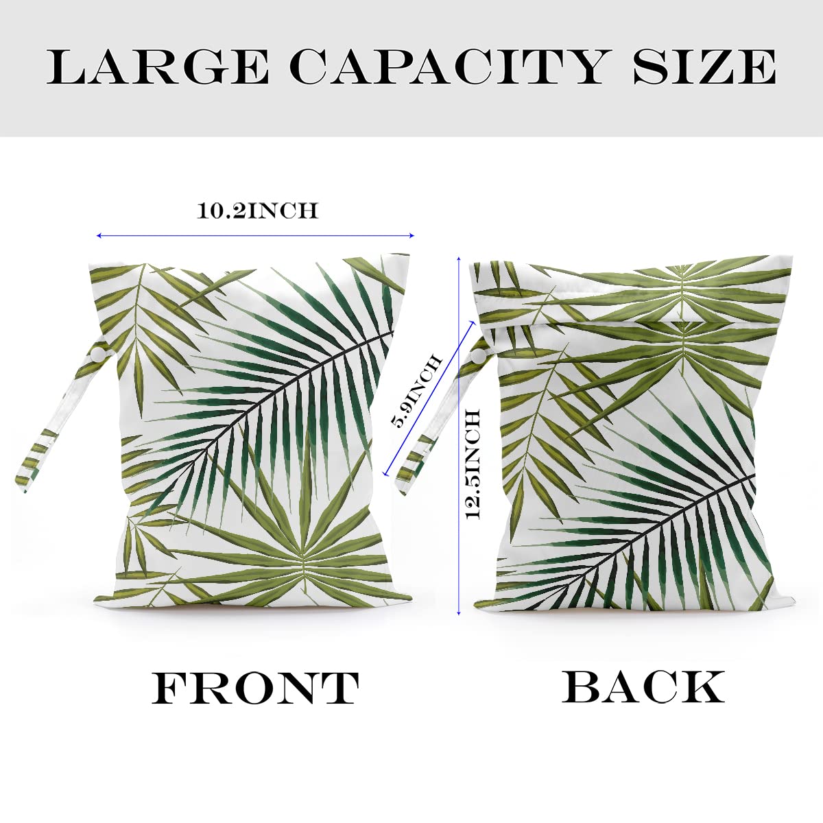 zcyxuuw terylene wet-dry bag multi-functional for makeup and travel.
