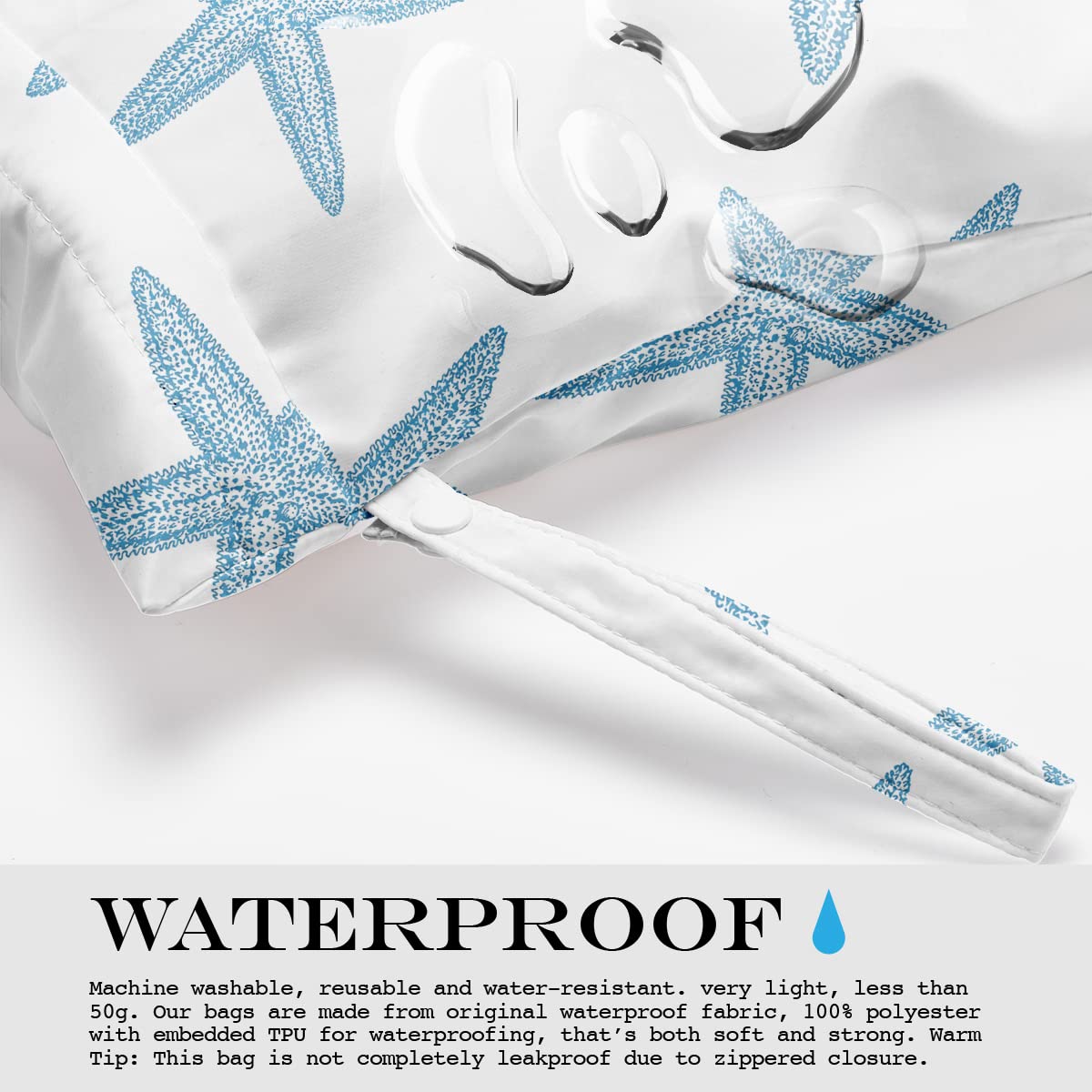 zcyxuuw Wet Bag ideal for diapering and swimsuit storage during trips