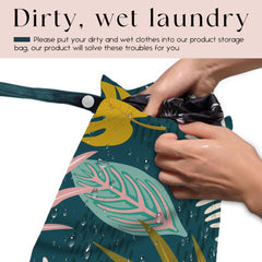 Zcyxuuw durable terylene material waterproof wet bag.