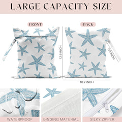 zcyxuuw wet bag handle for easy carry and hang during travel
