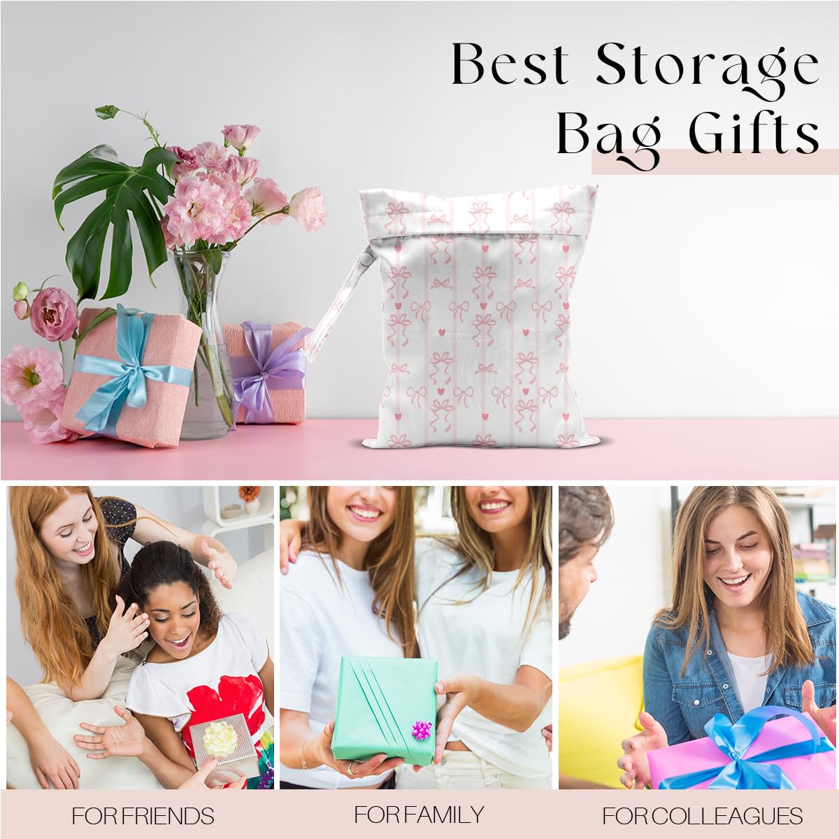 Zcyxuuw multipurpose bag serves as storage for dirty clothes or toys.