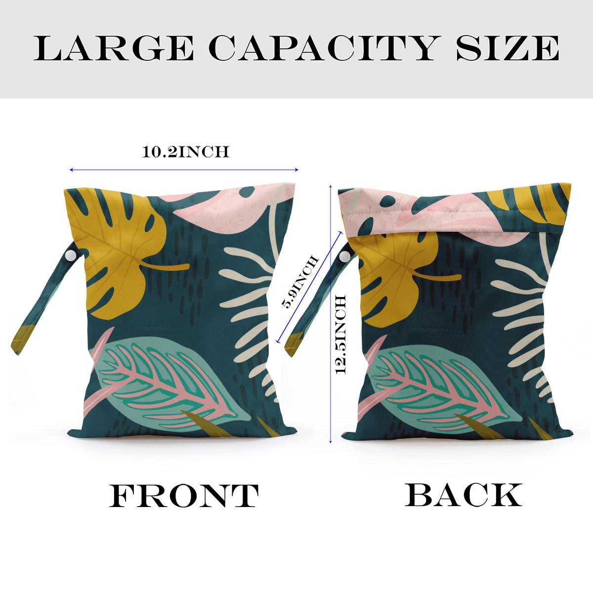zcyxuuw wet bag highlights 26x32 cm size for compact packing