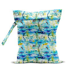 zcyxuuw wet bag for swimsuit with a handle for easy travel storage.