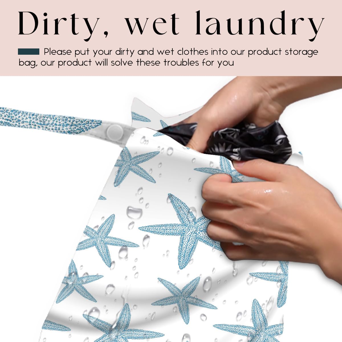 zcyxuuw wet bag waterproof-material protects contents from moisture