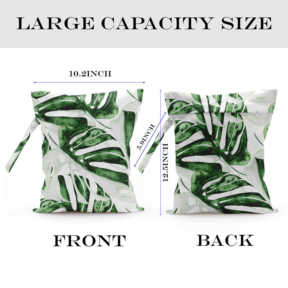 zcyxuuw Wet Bag waterproof fabric keeps damp items contained after swimming.