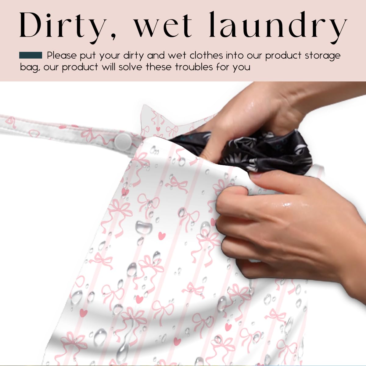 Zcyxuuw waterproof material ensures reliable protection for damp items.