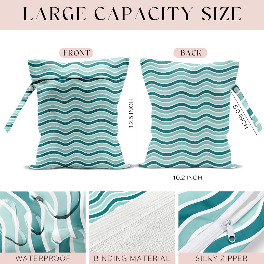 zcyxuuw wet bag waterproof polyester fabric protects swimsuits and toiletries