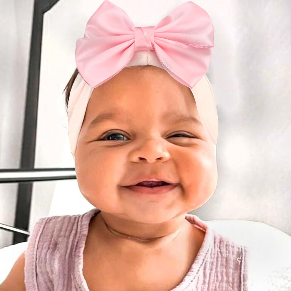 ZCYYYYS valentines bow headband enhances baby photos with a charming festive touch