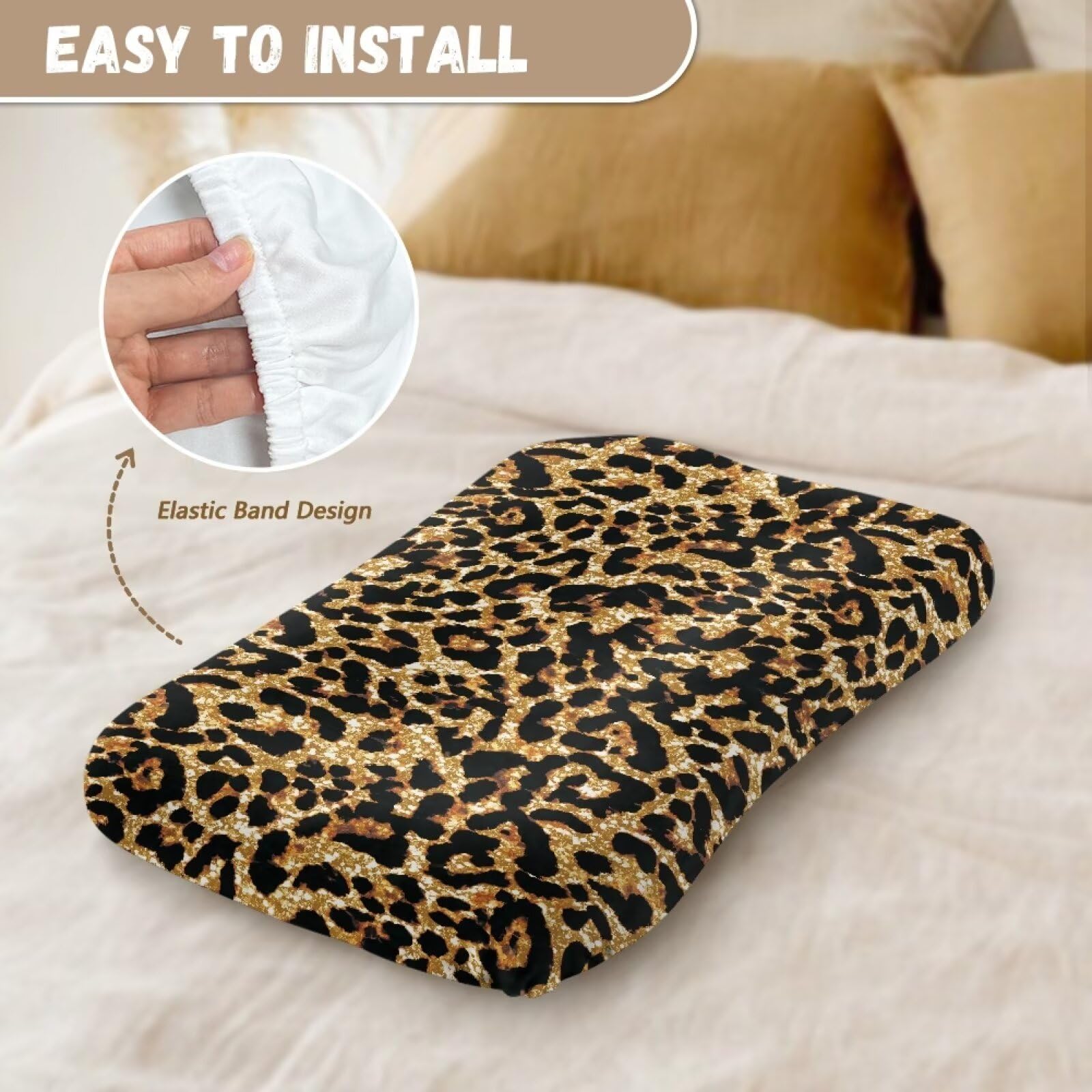 ZDCUSTOM bassinet sheets removable and machine washable for quick cleaning