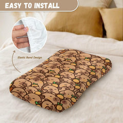 ZDCUSTOM bassinet sheets with removable design for easy washing and quick changes.