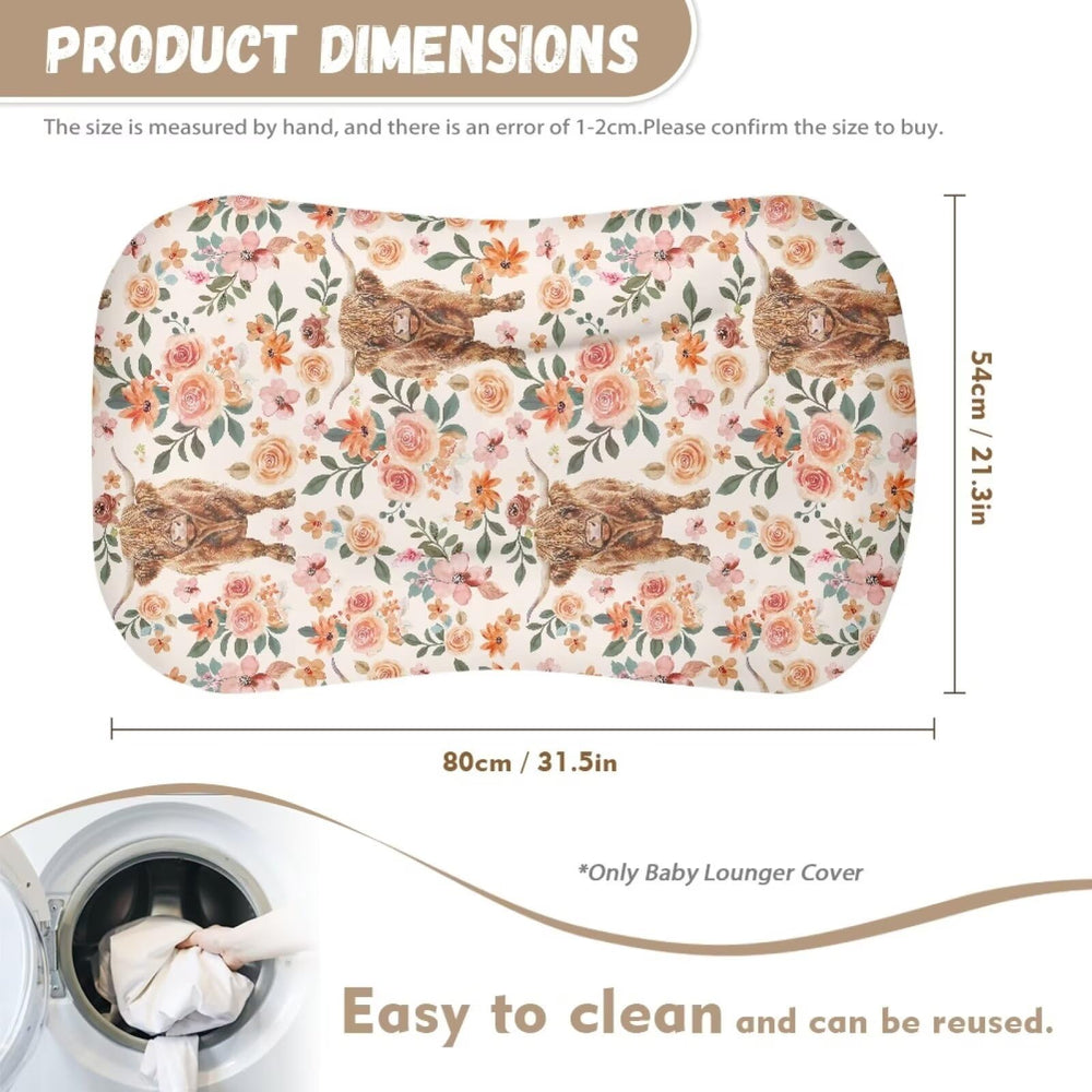 ZDCUSTOM Flag pattern bassinet sheet adds playful nursery decor and protection.