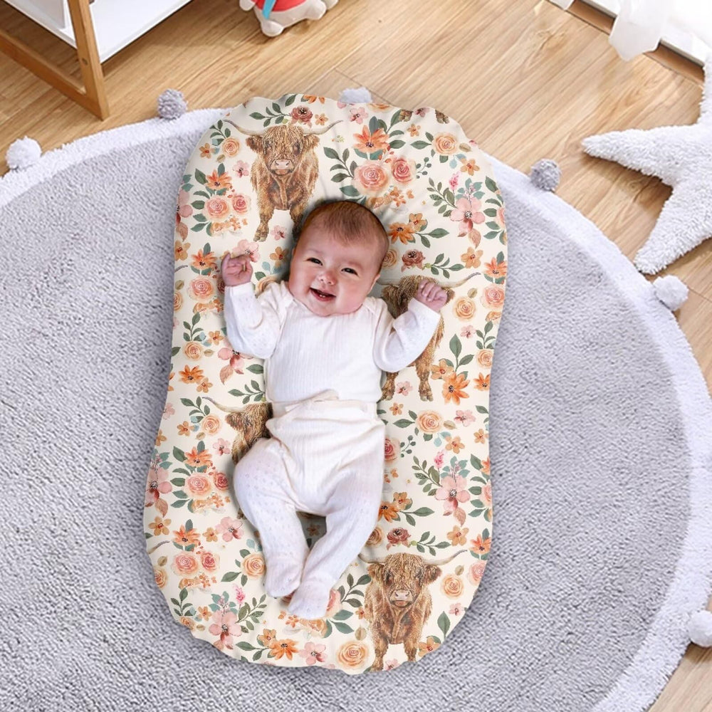 ZDCUSTOM Horse pattern bassinet sheet is durable and easy to wash.