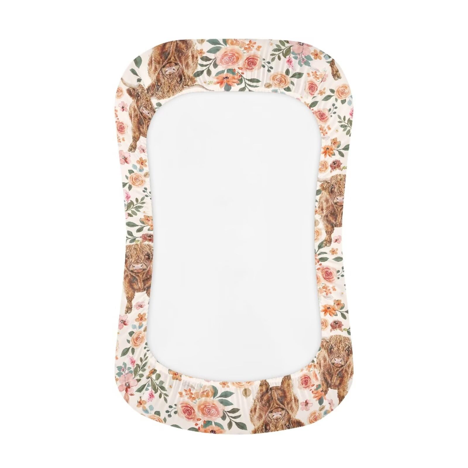 ZDCUSTOM Hummingbird bassinet sheet provides breathable comfort for naps.