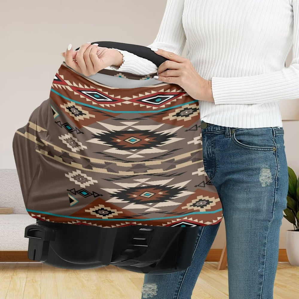 ZDCUSTOM soft polyester nursing cover fabric keeps baby cool and comfortable.