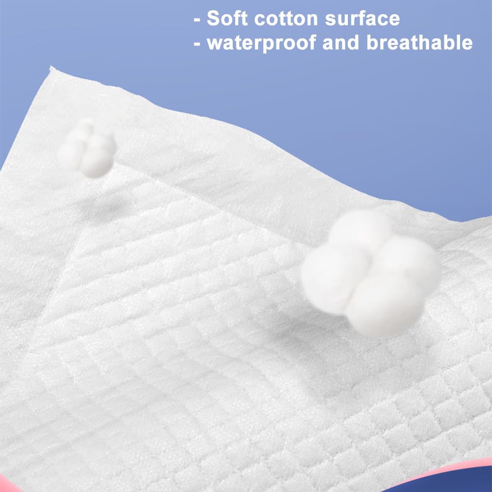 Zdolmy changing pad liner with waterproof backing protects the surface