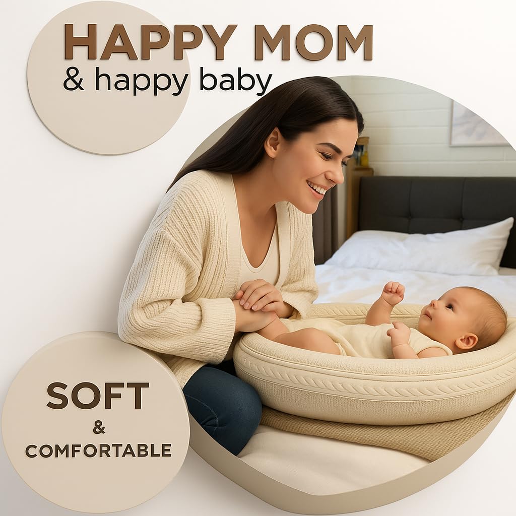 ZEAL'N LIFE Moses Basket in a nursery setup creates a calm, organized space.