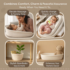 ZEAL'N LIFE Waterproof Changing Pad Cover protects against leaks and messes.