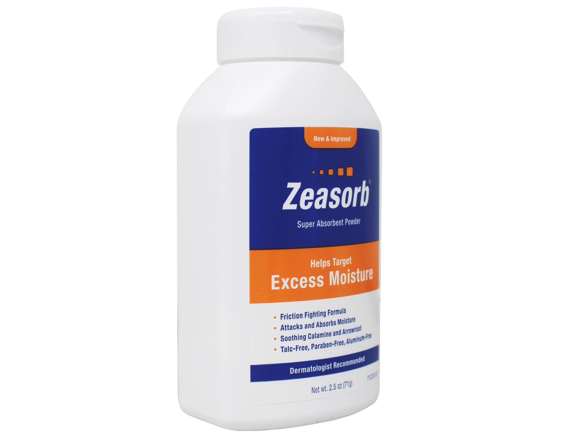 Zeasorb Prevention packaging box showcases a convenient six-pack option.