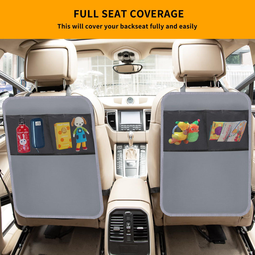 Zecirl backseat mat is easy to wipe and maintain after trips