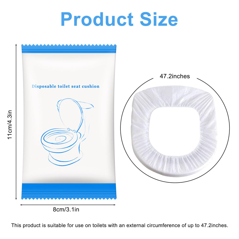 Zeckzoin individually packaged seat covers stay clean for quick restroom use