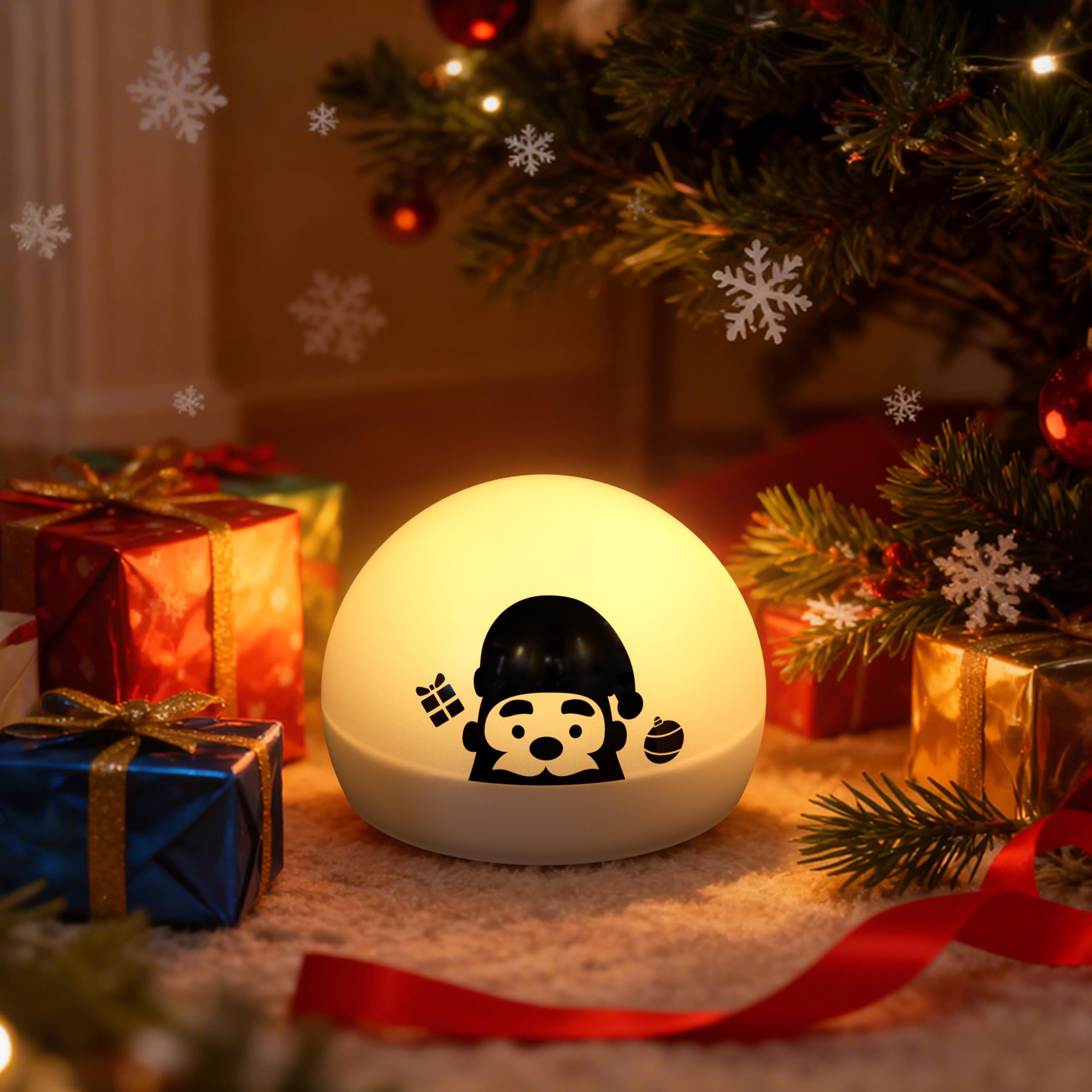 ZEEHOO rechargeable night light egg lamp softly glows for cozy home ambience