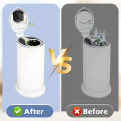 Zeekech natural coconut charcoal offers chemical-free freshness for baby nurseries.