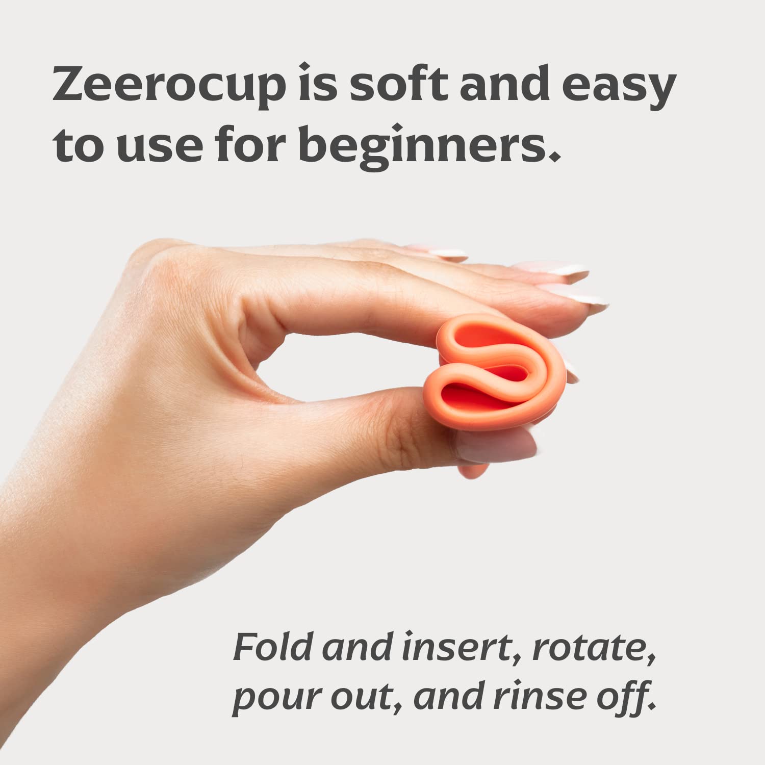 Zeerocup leak-proof design supports confident daily activity.