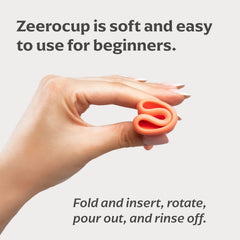 Zeerocup leak-proof design supports confident daily activity.