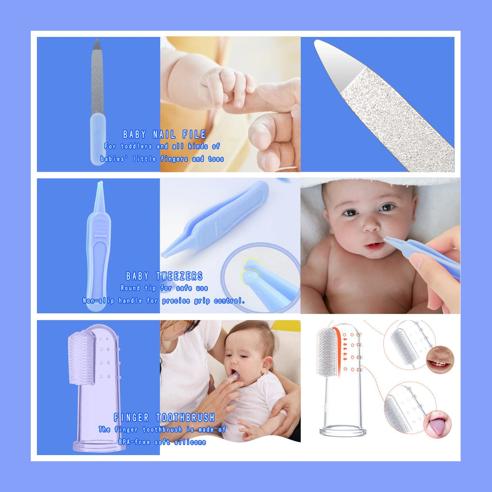 ZELINYE baby scissors with rounded tips protect tiny nails.