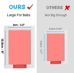 Baby handprint captured on Zemiu imprint card