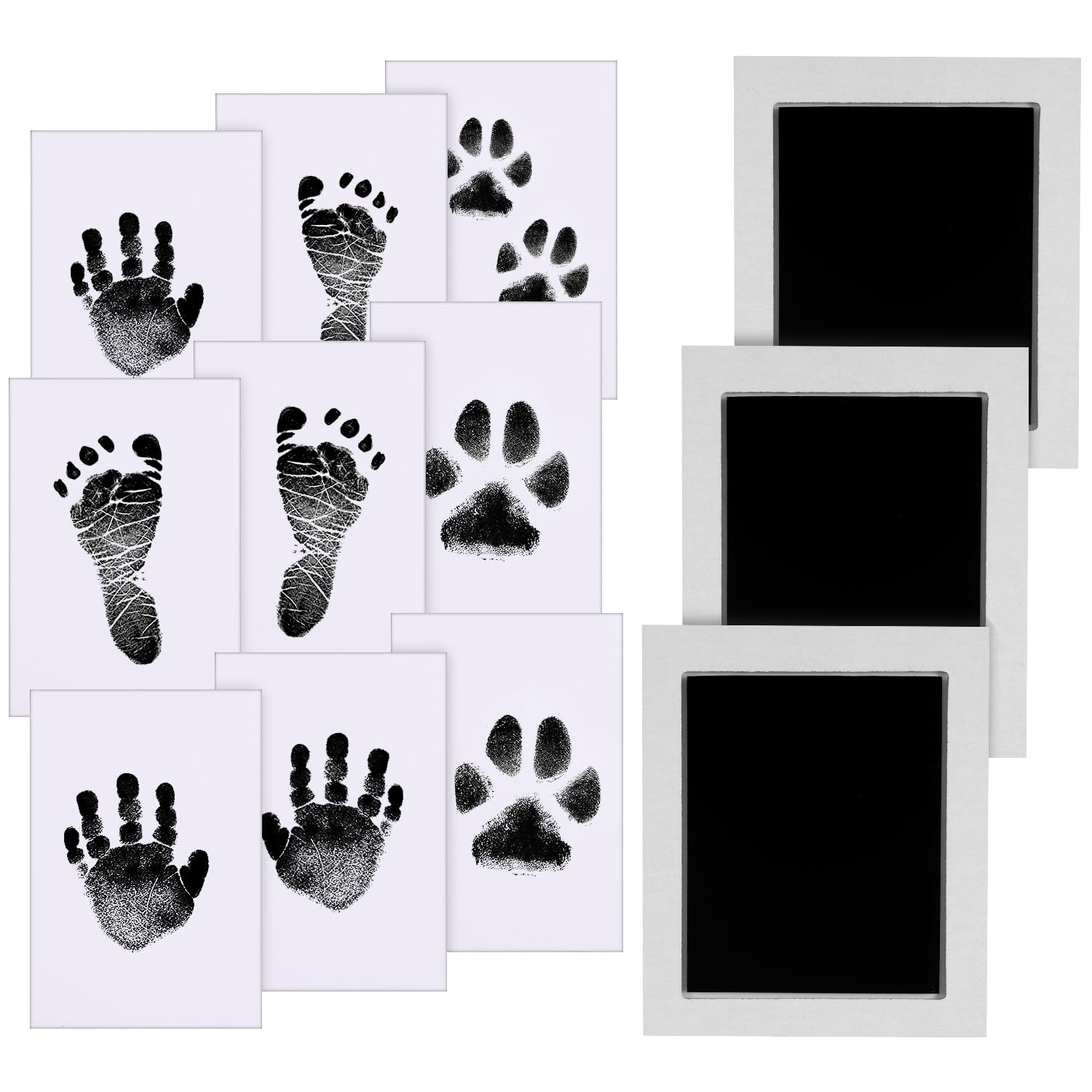 Zemiu baby handprint inkpad clean touch for mess-free keepsake prints.