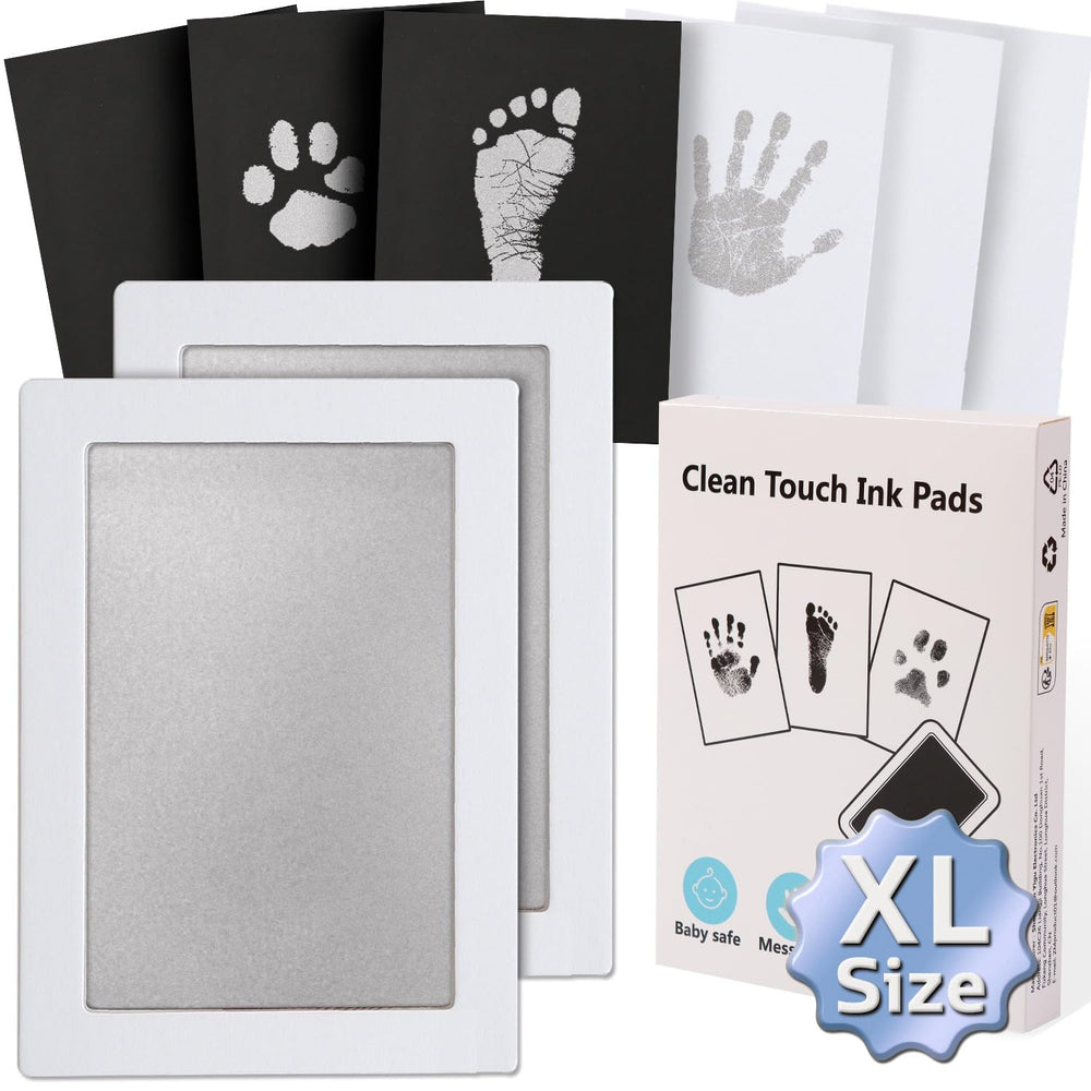 Zemiu clean-touch baby ink pad XL for mess-free handprints