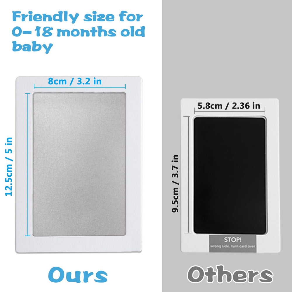Zemiu footprint imprint on card for a lasting memento