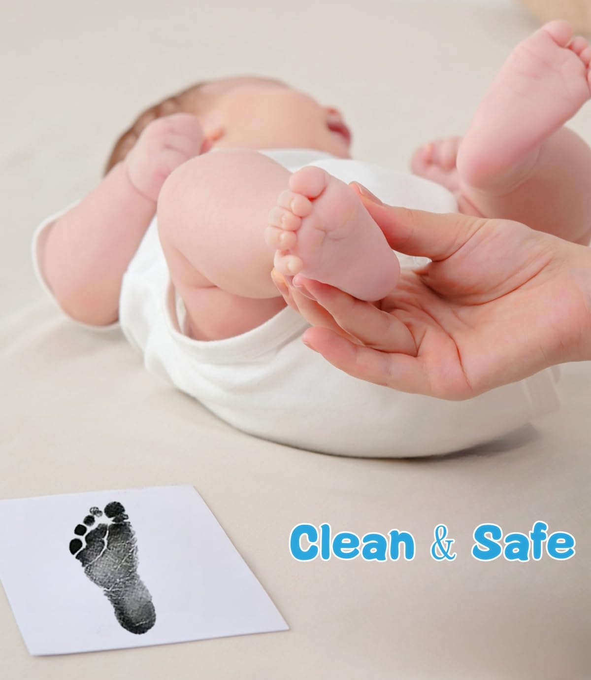 Zemiu XL ink area window showing expansive imprint space for growing babies.