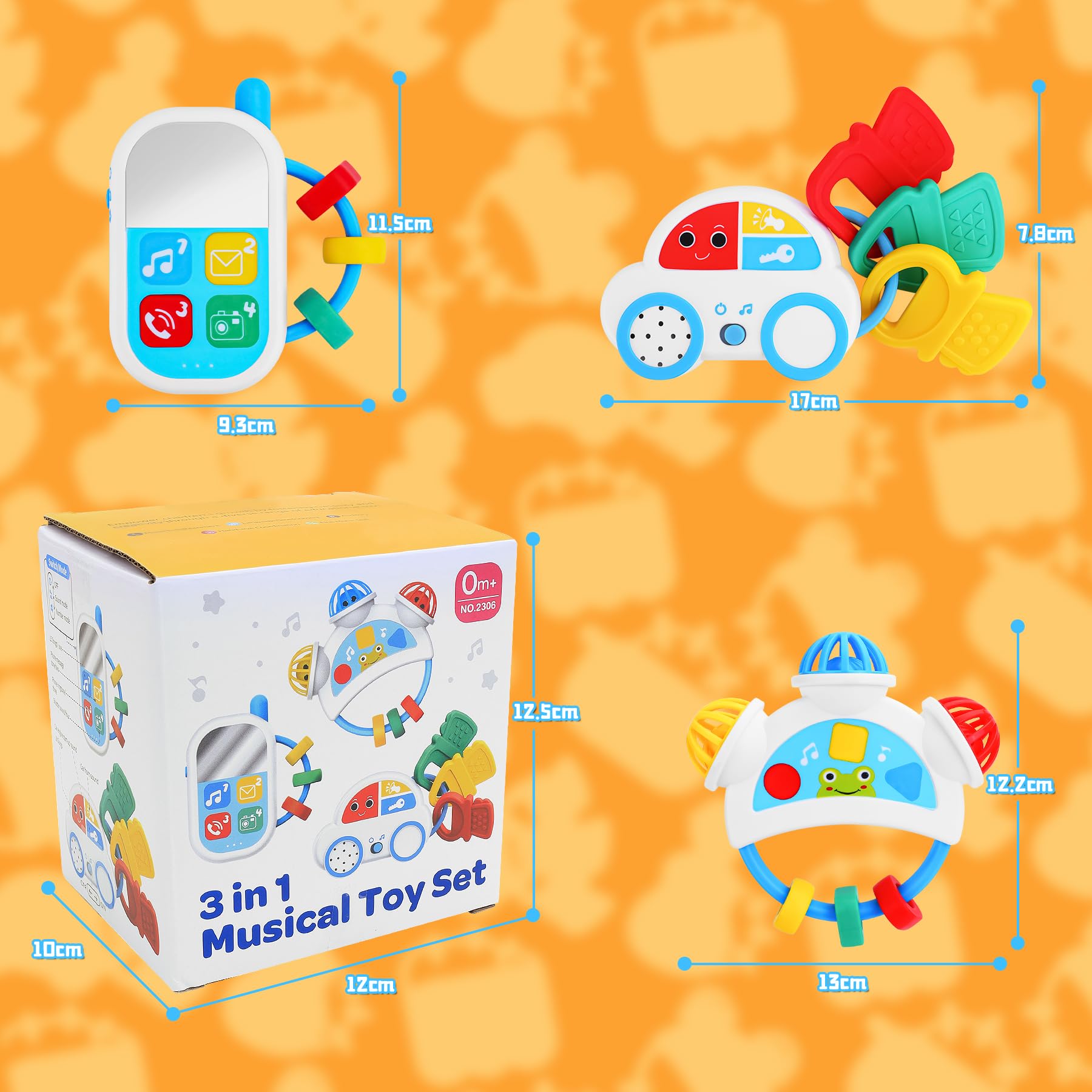 Zendstanding toy set highlights safe materials and compact, engaging play for infants