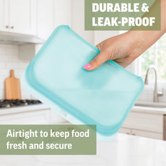 Zenlogy half-gallon bag large ideal for leftovers.