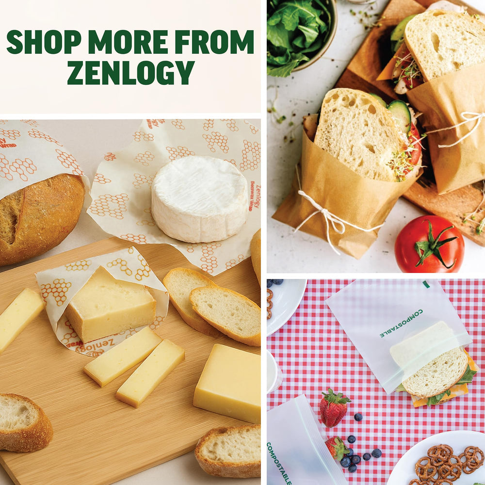Zenlogy on-the-go storage reduces single-use plastic.