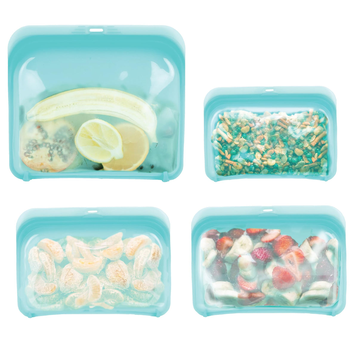 Zenlogy snack bag small for portable snacks and freshness.