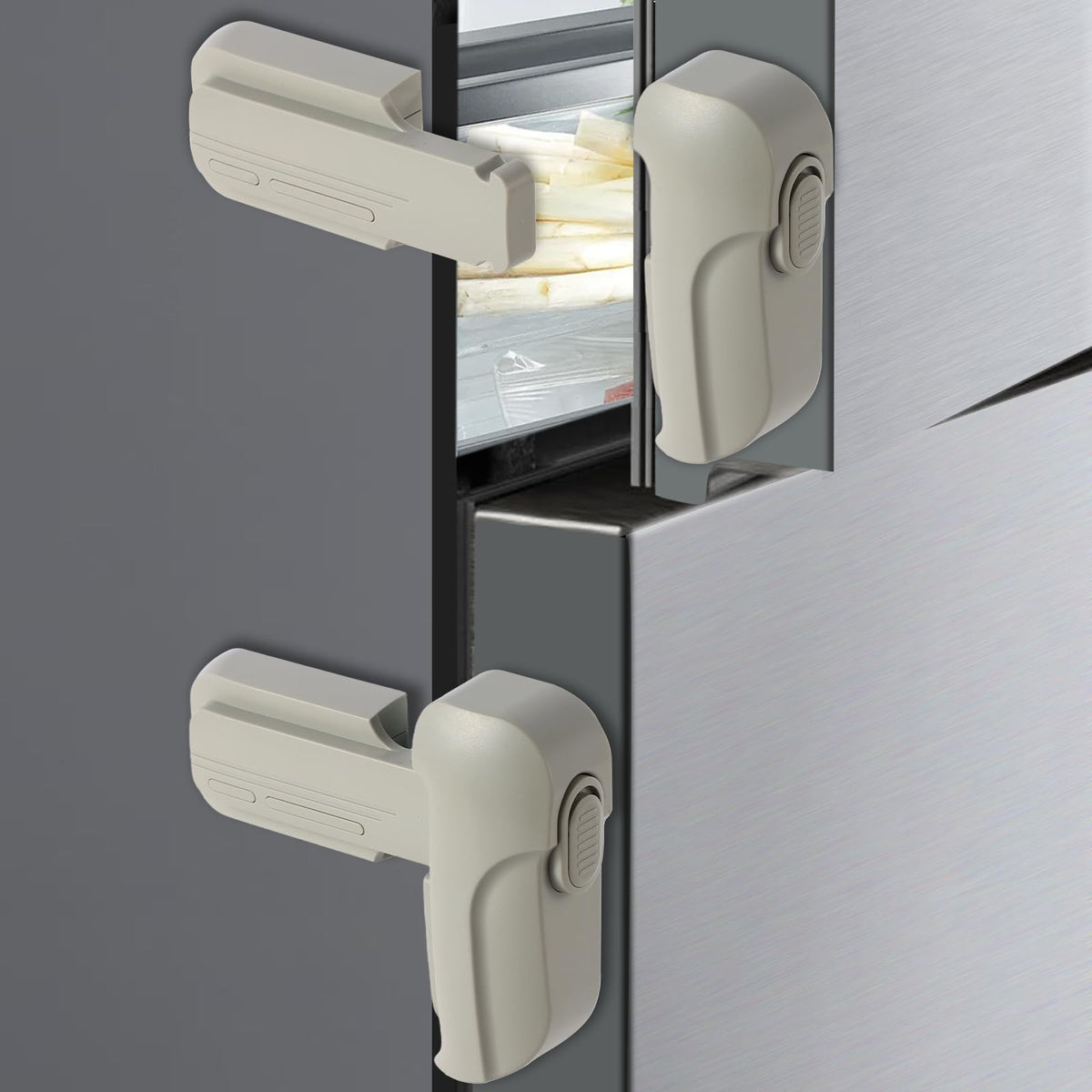 ZENTIVOR Fridge Lock dual-mode adapts as children grow.
