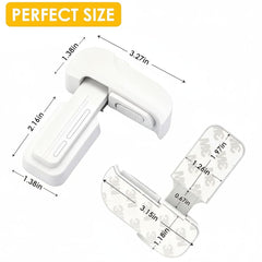ZENTIVOR Fridge Lock One-Handed Access demonstrates easy adult use.