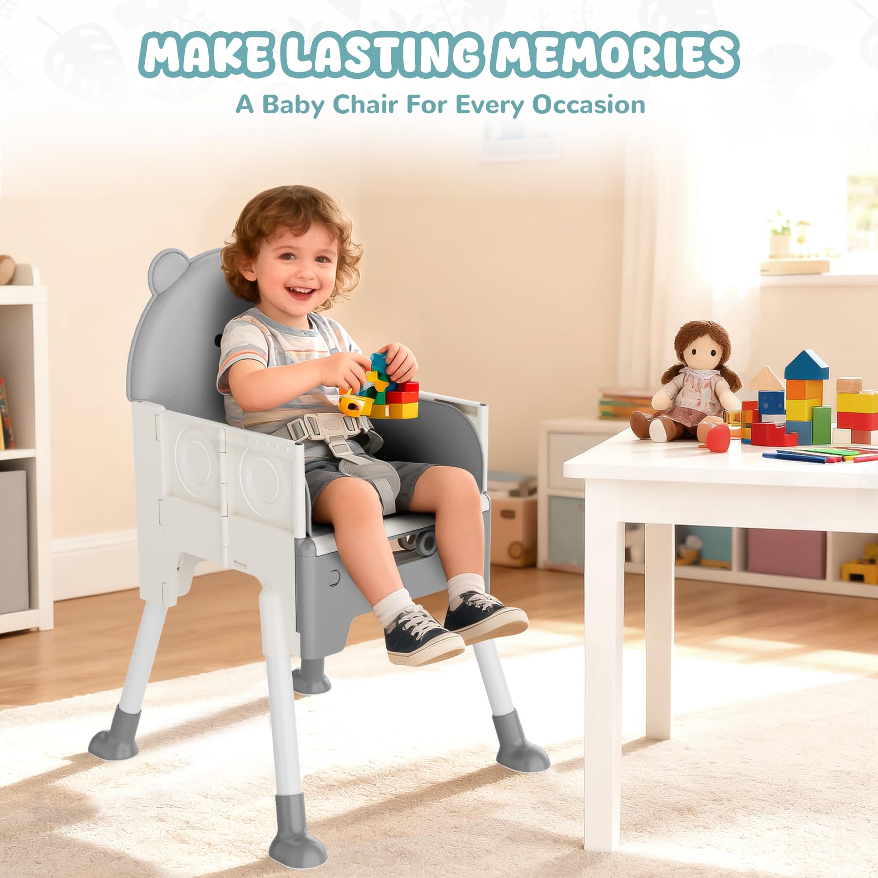 Zenvory smooth surface resists stains for quick wipe-downs.
