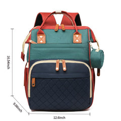 Zepingminn Diaper Bag Backpack ergonomic design minimizes fatigue during busy days.